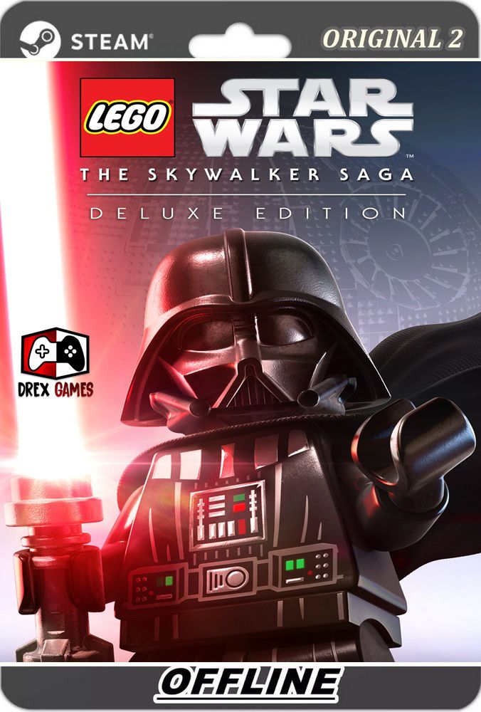 LEGO Star Wars The Skywalker Saga Steam Offline Deluxe Edition - Modo Campanha
