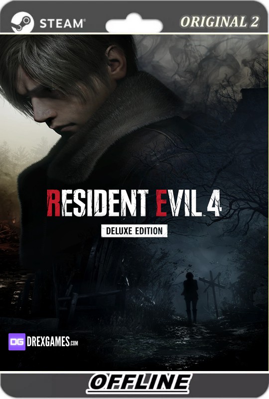 Resident Evil 4 Remake Deluxe Edition Pc Steam Offline + DLC Separate Ways