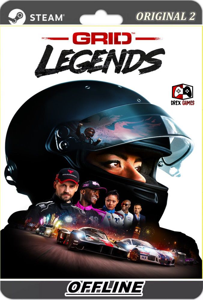 Grid Legends Pc Steam Offline- Modo Campanha
